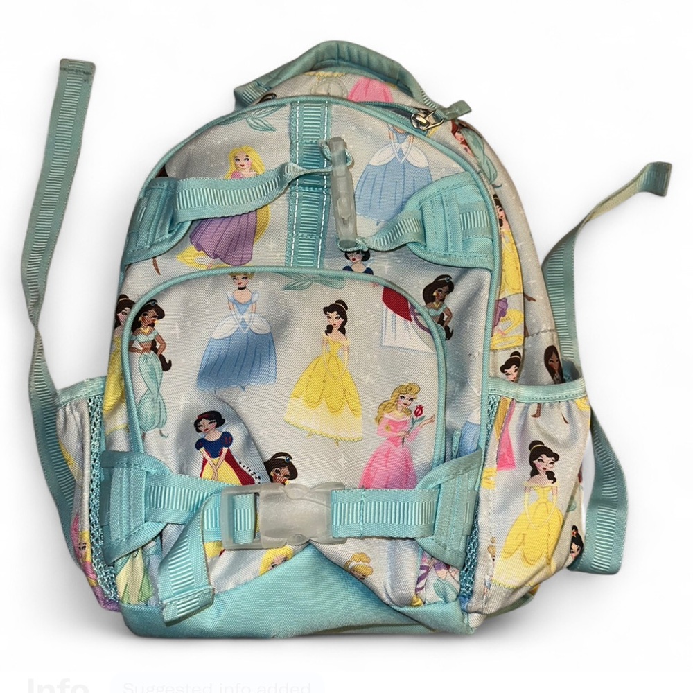 Pottery barn girls Disney princesses backpack